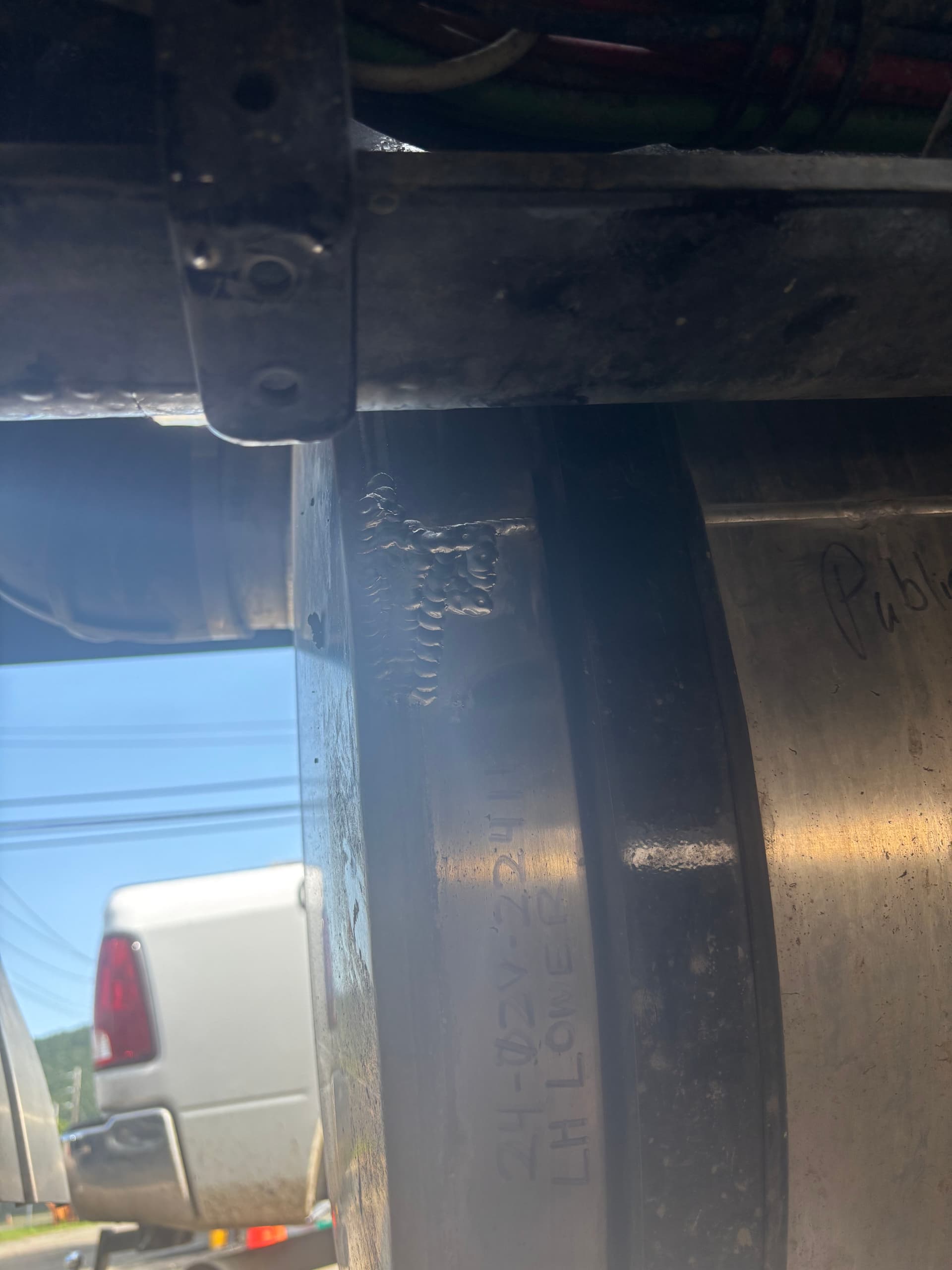 Gallery photos for Aluminum Tanker Truck Repair for the City of Corning Highway Department: Image #2