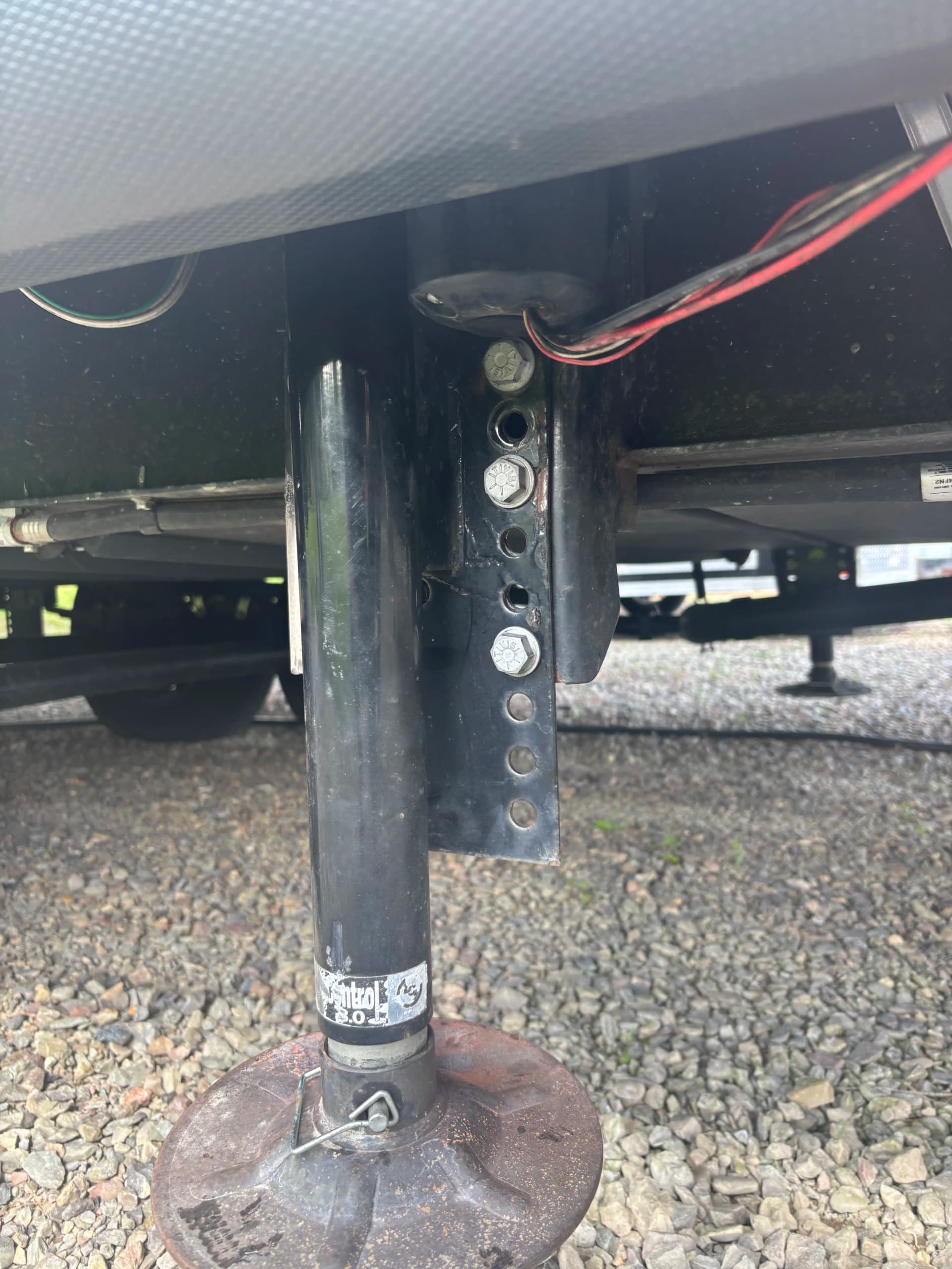 Gallery photos for 5th Wheel Camper Leveling Post Rebuild in Horseheads NY: Image #2