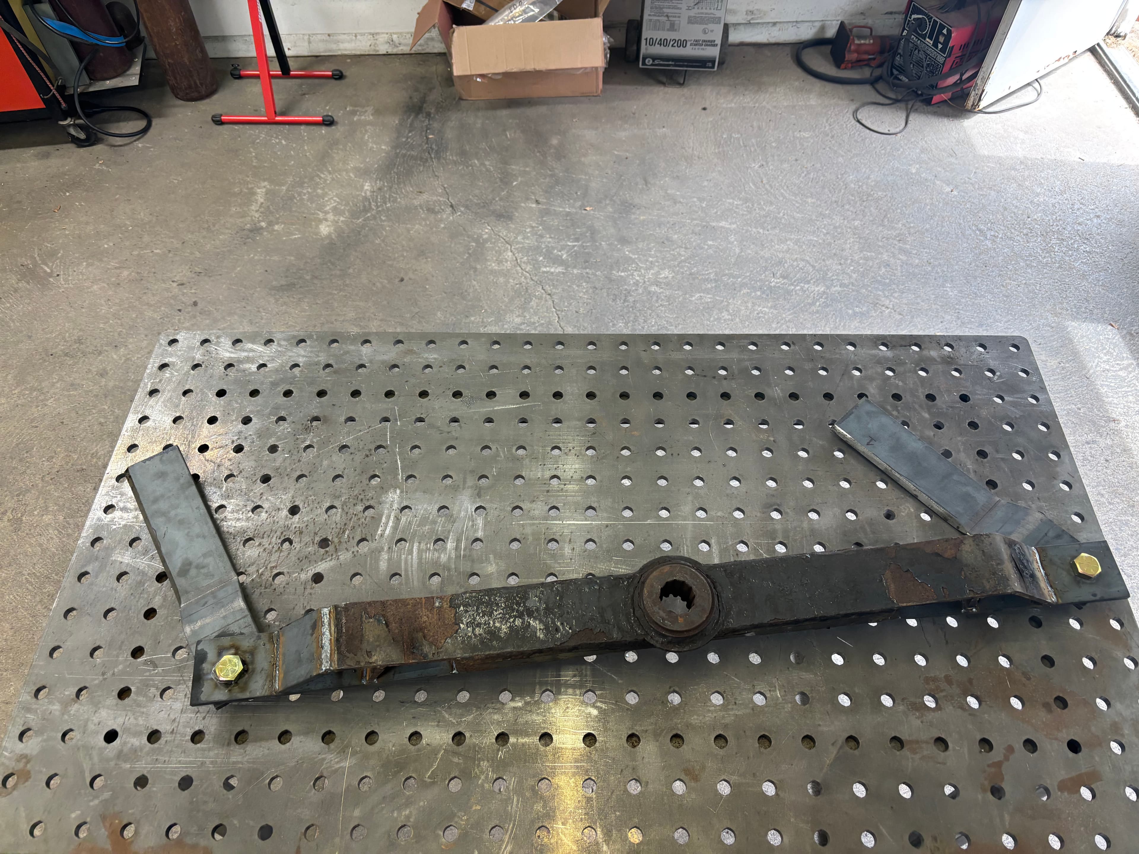 Project Bent and Snapped Mower Blade Rebuilt In-House image