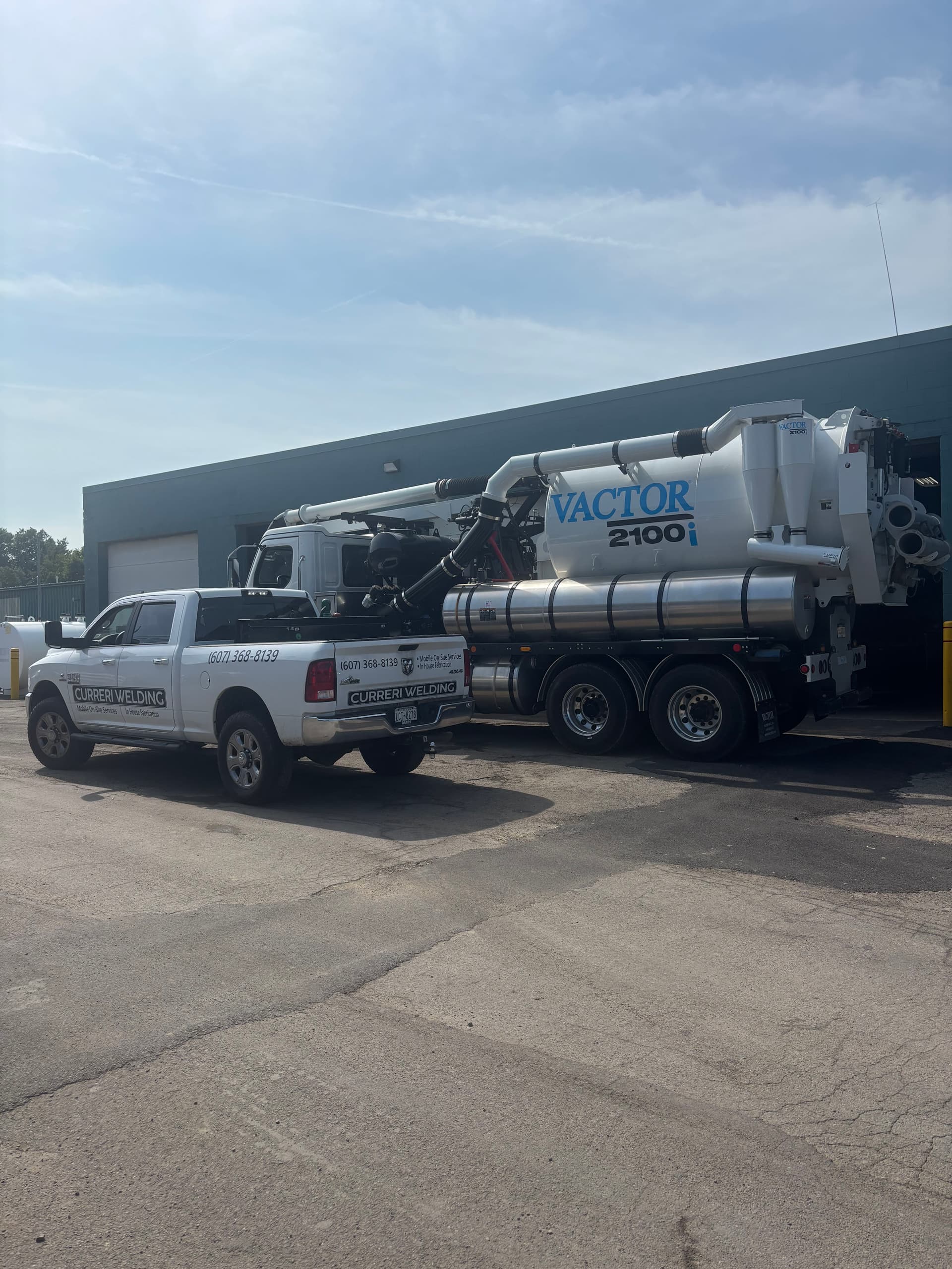 Aluminum Tanker Truck Repair for the City of Corning Highway Department image