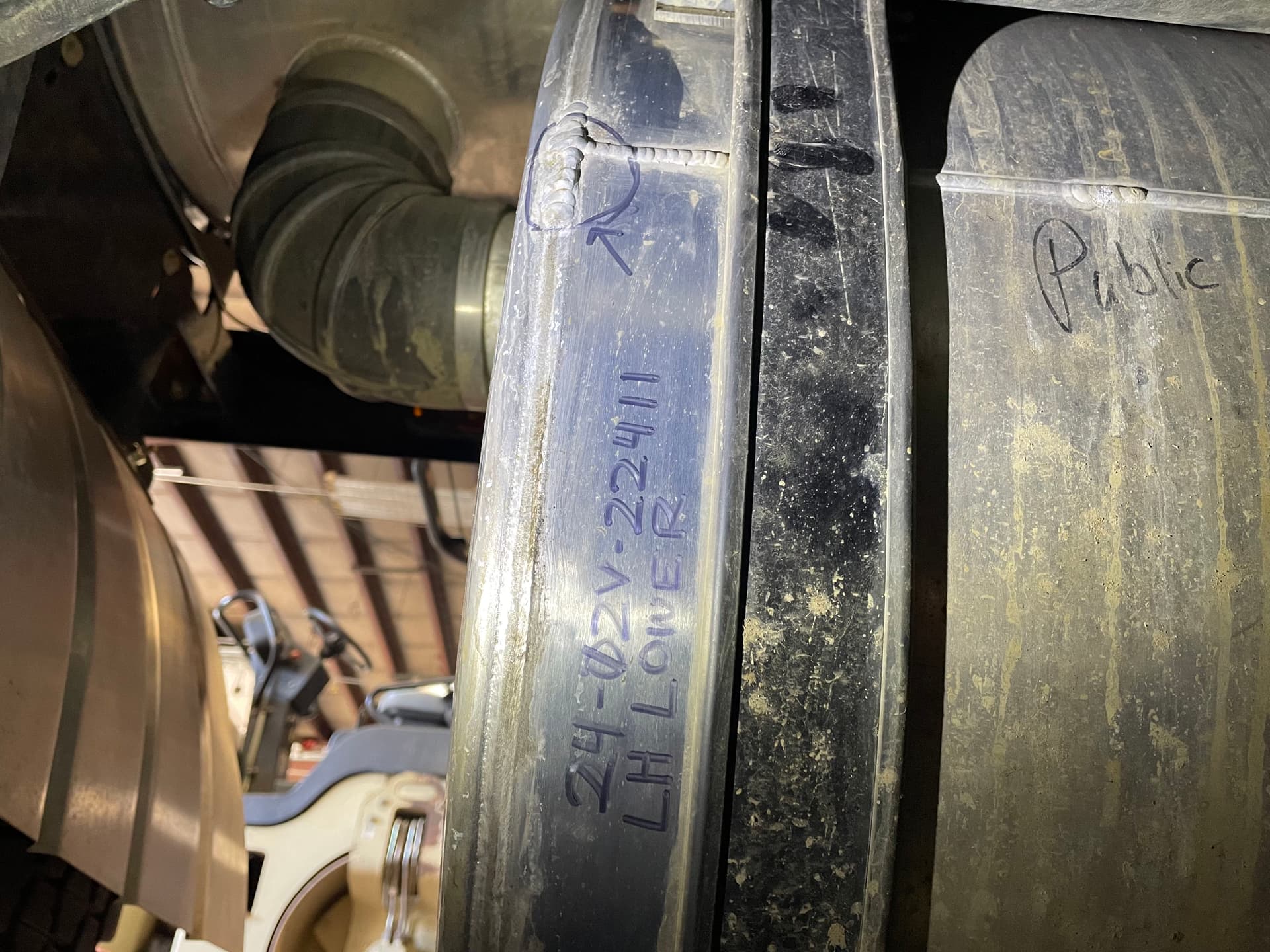 Gallery photos for Aluminum Tanker Truck Repair for the City of Corning Highway Department: Image #1