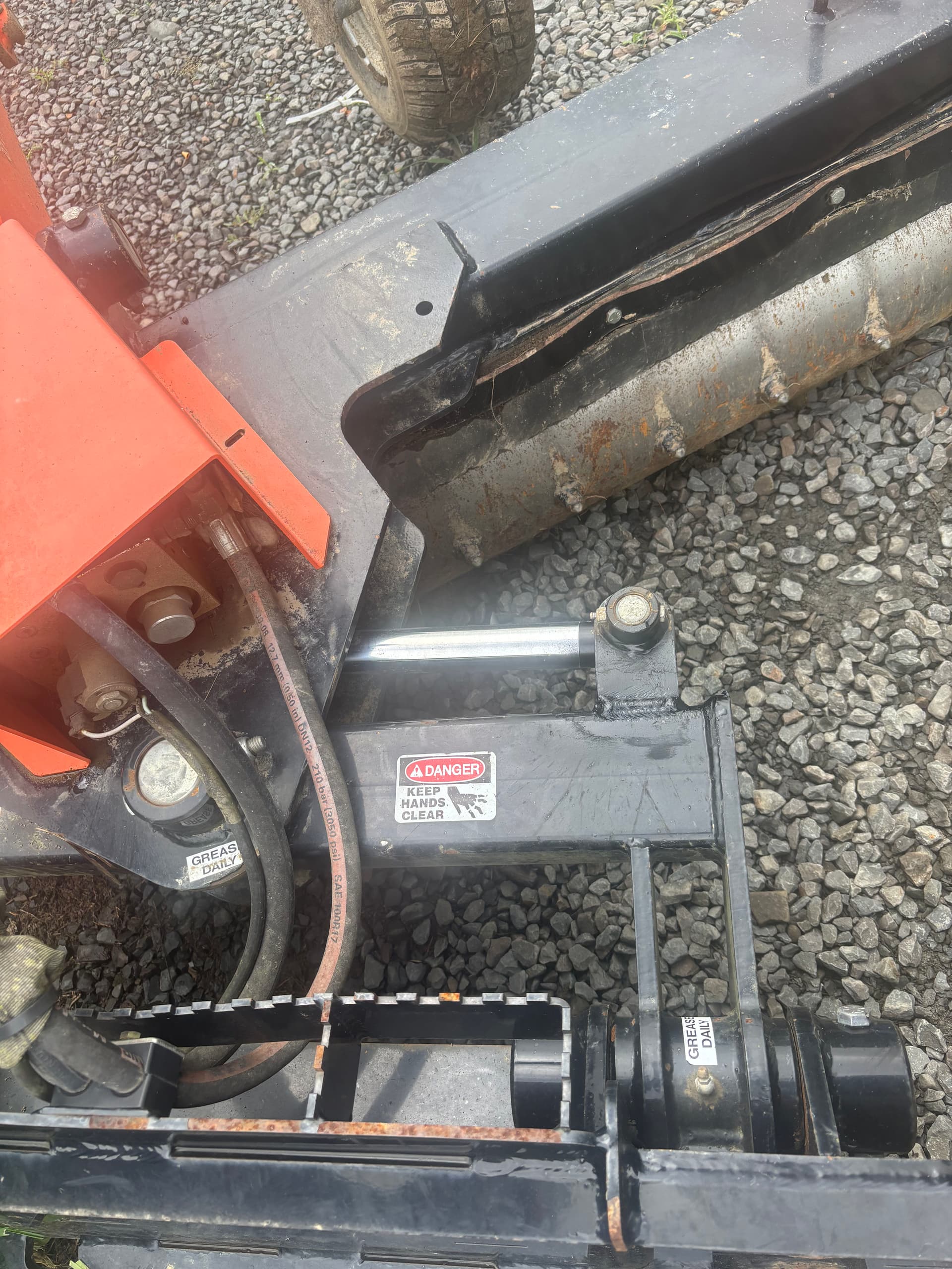 Gallery photos for Hydronic Ram Mount Repair on a Harley Rake in Athens PA: Image #1