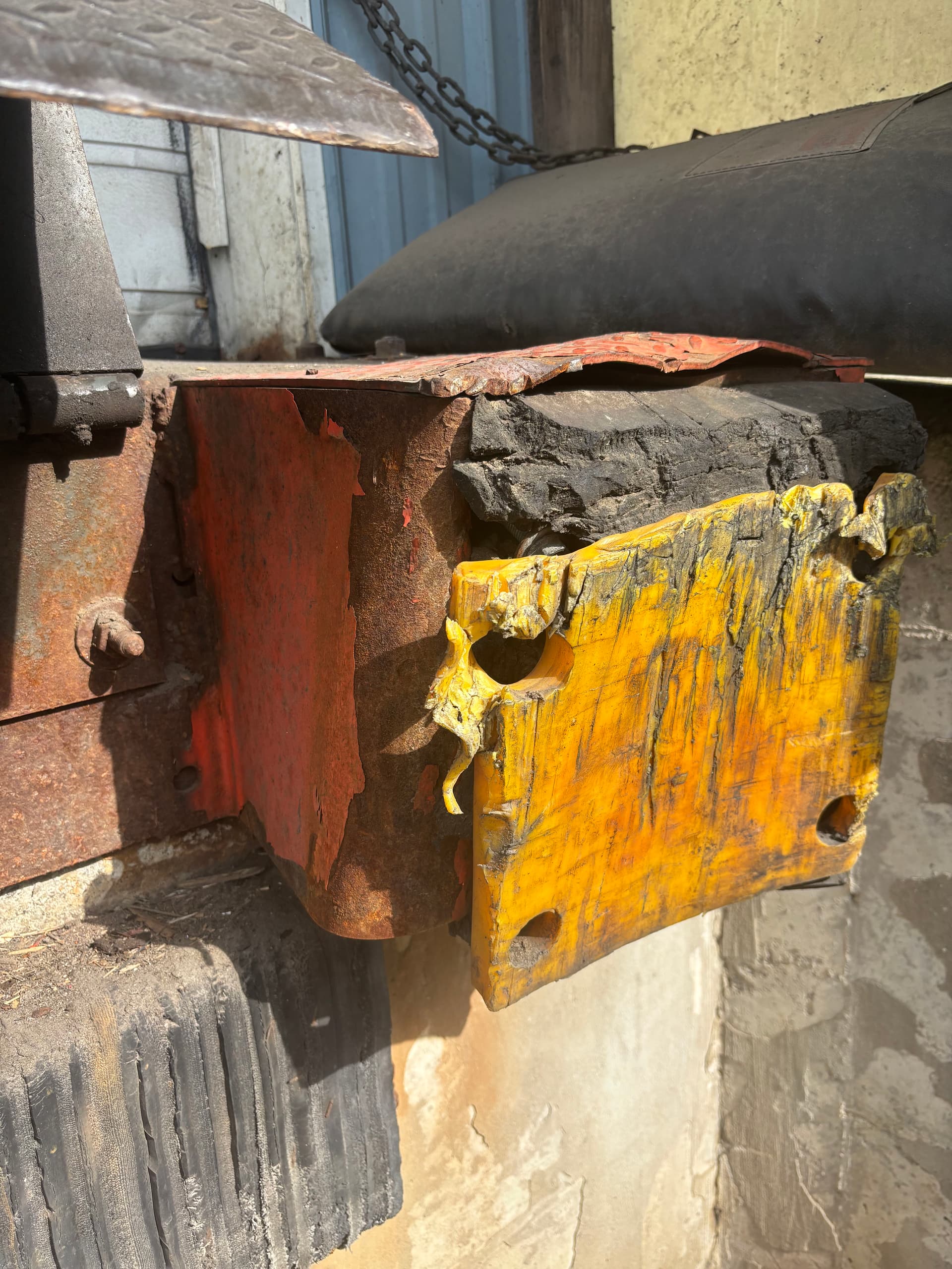 Loading Dock Bump Stop Re-Fabrication and Installation in Bath NY image